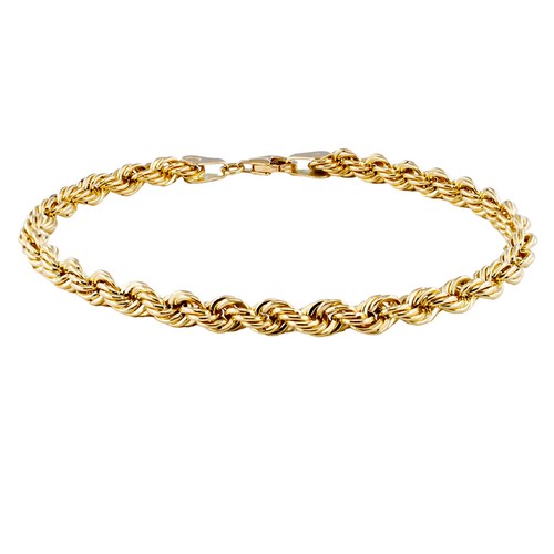 Bracelet femme maille corde - maille,