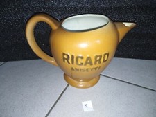 Pichet jug ricard grès céramique rond 1L anisette n5 