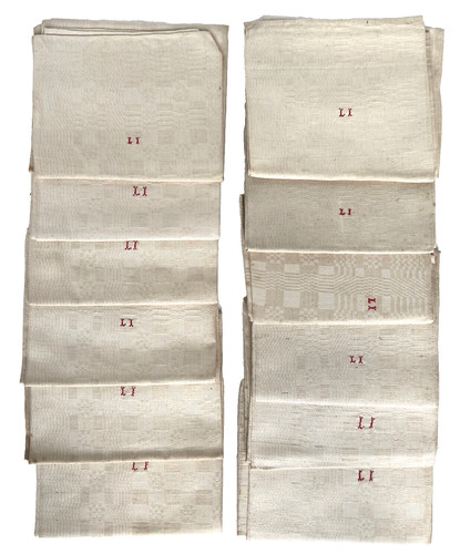 Serviettes table 1900 - de,