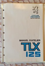 MANUEL ATELIER TLX 125 PEUGEOT complet  avec 102msm 102 st