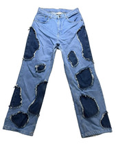 Jean bleu marine et bleu Milk