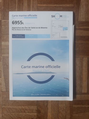 Carte marine officielle - , shom