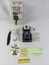 VINTAGE KIT CAT KLOCK CLOCK