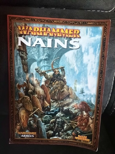 Warhammer nains livre - nains,