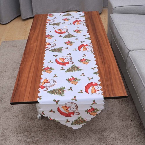 Nappe imprimée noël coton - de,