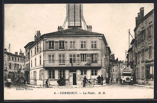 Cpa commercy poste 1938 - cpa, commercy,