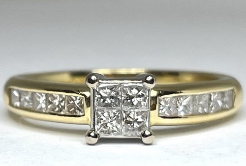 Bague solitaire vintage - solitaire,