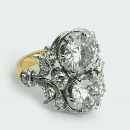 Bague fiançailles vintage - de,