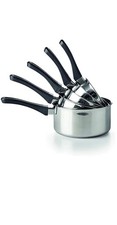 Lot de 5 casseroles inox