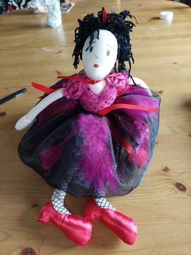 Peluche doudou poupée sephora - peluche,