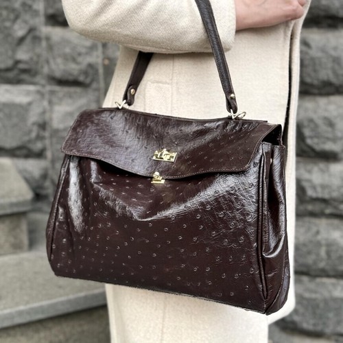 Sac main femme marron - à,