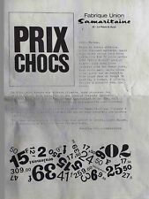 CATALOGUE LA SAMARITAINE