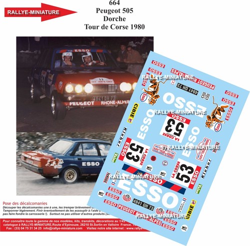 Decals ref 0664 - decals, peugeot