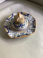 bel encrier xix eme faïence D