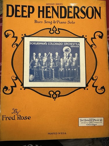 1926 ragtime sheet music - ragtime,