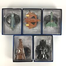 Lot 5 Vaisseau Star Trek / Eaglemoss Ship 2018 / Die Cast