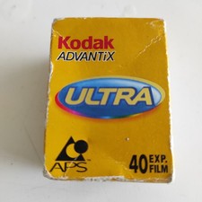 Pellicule KODAK ultra 40 exp advantix APS neuve en boite carton