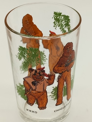 Verre moutarde vintage - à,