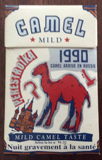 Pour collection paquet de cigarettes vide : CAMEL mild  "Pérestroïka" - 1990