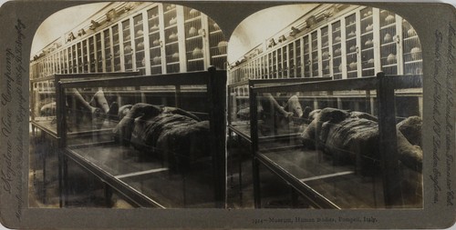 Italie pompéi moulage corps - italie,