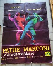 Affiche ancienne publicitaire