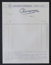 Facture  Vierge  Champagne