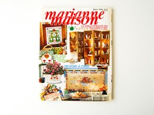 Magazine Marianne maison n°3 1998 avec cahier détachable revue loisirs créatifs