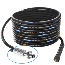10m Haute Pression Nettoyeur 11mm DN8 Tuyau 250 bar M22 pour KARCHER HD HDS