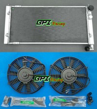 Radiateur en aluminium + ventilateur pour VW Golf 2 & Corrado VR6 Turbo Manual