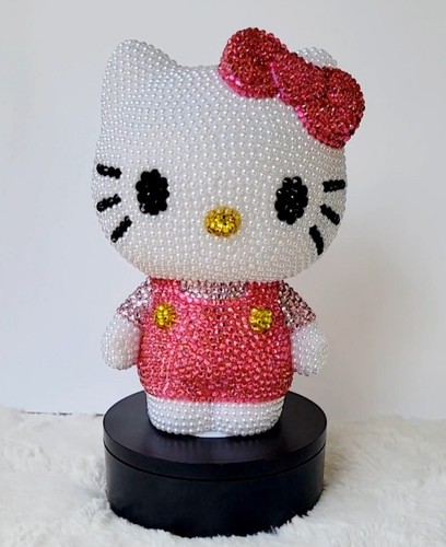 Rhinestoned hello kitty - , bank