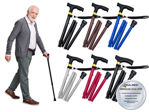 Bâton marche pliable au - de,
