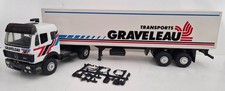 LBS Eligor 1/43 - Mercedes semi transports Graveleau