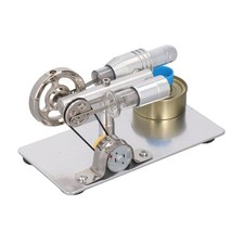 Modèle De Moteur Stirling à Air Chaud Pour Enfants Avec Lumière LED Colorée.