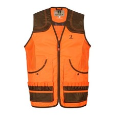 GILET SAVANE ORANGE PERCUSSION CHASSE OUTDOOR  CAMOUFLAGE TRAQUE FLUO PECHE