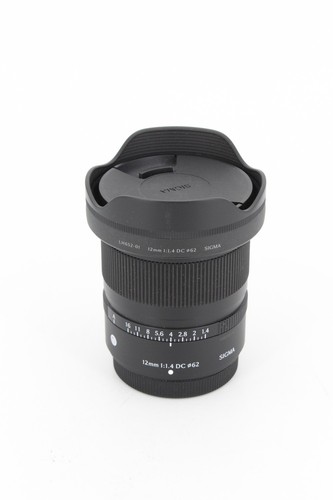 Objectif lens sigma - sigma, 12mm