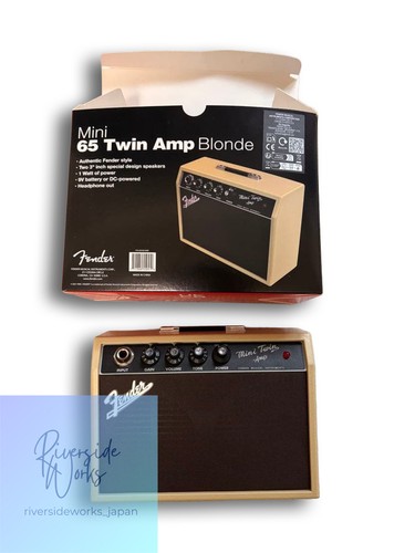 Fender mini twin amp blonde - mini, 65