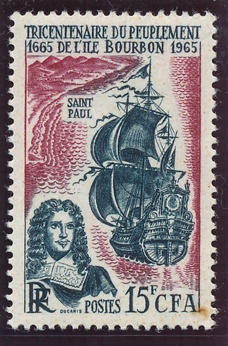 Timbre cfa réunion 365 - timbre,