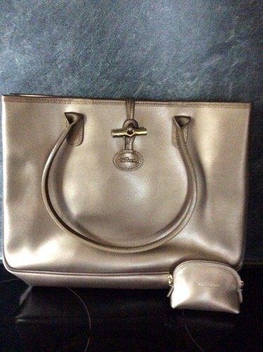 Sac main longchamps cuir et - sac,