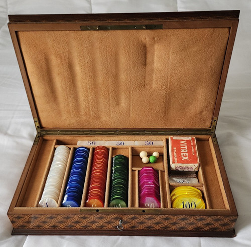 Coffre jetons jeux - coffre,