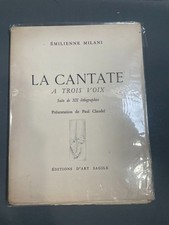 MILANI Emilienne, La Cantate