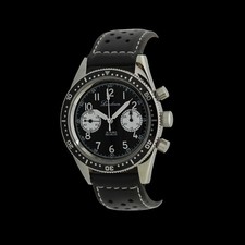LANDERON CHRONOGRAPHE PILOTE PANDA MECANIQUE