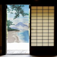 Rideau tapisserie japonais