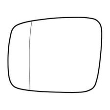 Glace asphérique de rétroviseur gauche électrique pour VW Transporter T4