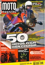 MOTO MAGAZINE 276 BMW K1600 GT YAMAHA 600 R6 HARLEY-DAVIDSON 1250 V-Rod Muscle