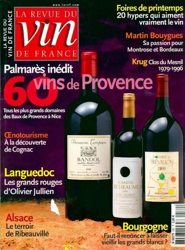 Revue vin de france - la,