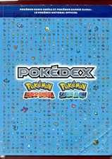 RARE  GUIDE  POKEMON POKEDEX RUBIS OMEGA et SAPHIR ALPHA  de  2015  en   BE +