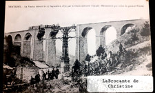 N°804/5 Cpa de XERTIGNY Le Viaduc détruit le 17 Septembre 1870 Vosges 88