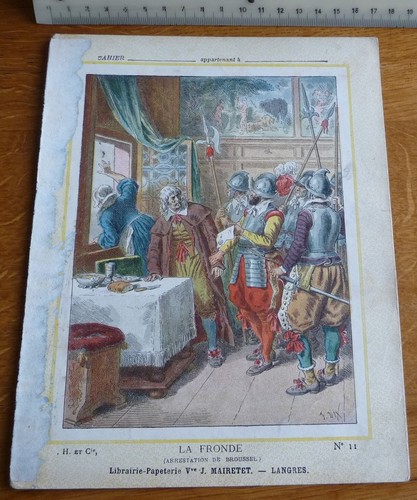Ancien protège cahier - ancien, protège-cahier