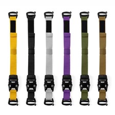 Pack de 2 sangles d'emballage à boucle réglable pour extérieur pour bagages e