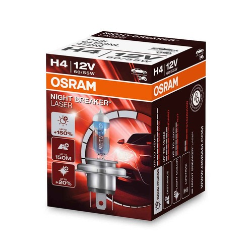 Ampoule 12v 55w p43t - h4,